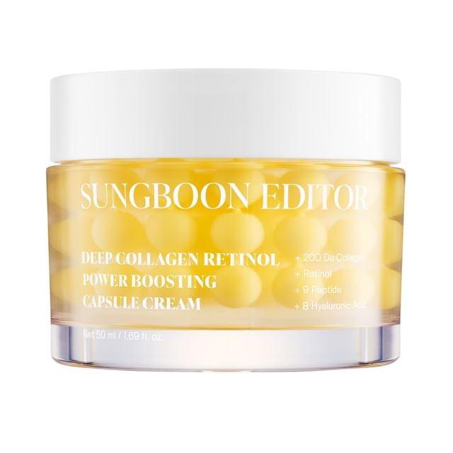 Sungboon Editor Deep Collagen Retinol Power Boosting Capsule Cream