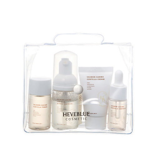 Heveblue Salmon Caring Centella Special Travel Set